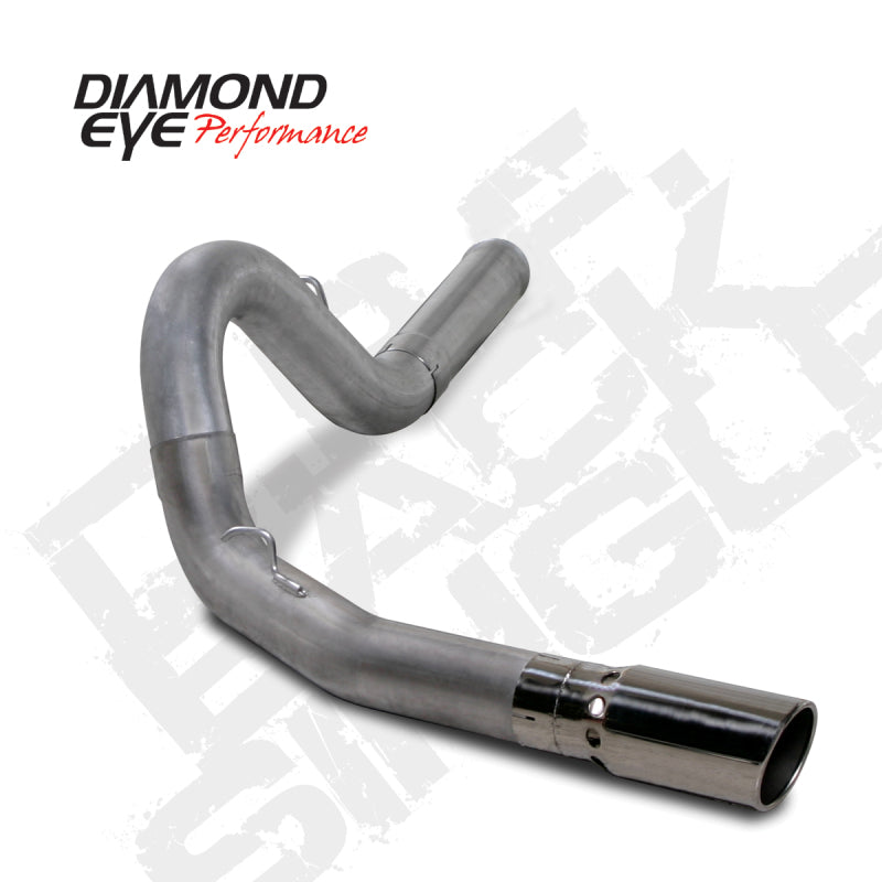 Diamond Eye KIT 5in DPF-BACK SGL SS: 2011-2015 CHEVY 6.6L - K5162S.