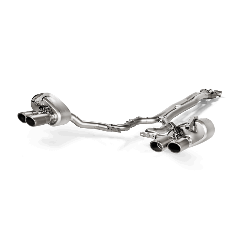 Akrapovic 17-18 Porsche Panamera Turbo Evolution Line Cat Back (Titanium) - S-PO/TI/9H