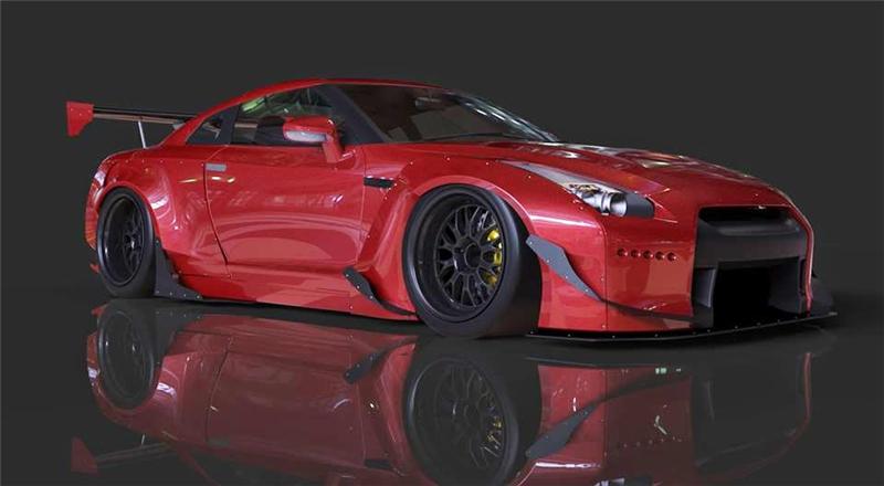09+ Nissan GT-R R35 Rocket Bunny GT-Wing (Element - 17020647 - 17020647.