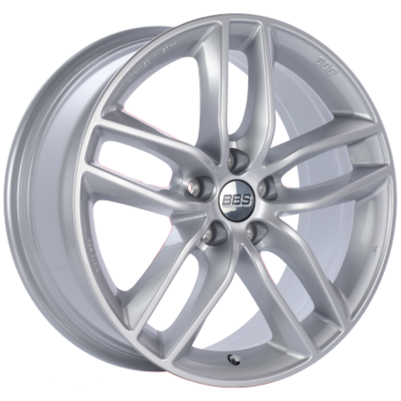 BBS SX 20x9 5x108 ET38 Sport Silver Wheel -82mm PFS/Clip - SX0605SK.