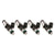 Injector Dynamics ID1050X Injectors 14mm (Grey) Adaptor Top (Set of - 1050.48.14.14.4.