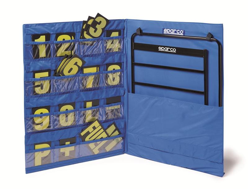 Sparco Pit Board And Numbers Kit W/Co - 00594.
