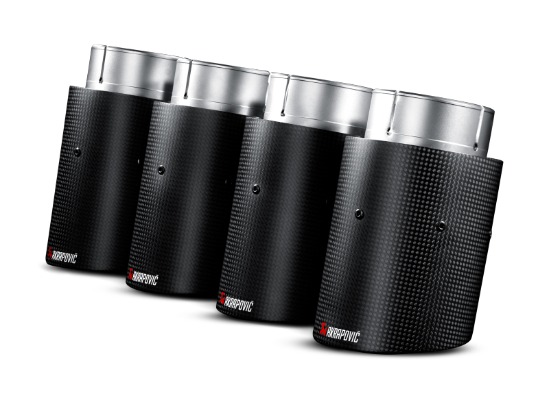 Akrapovic 11-17 BMW M5 (F10) Tail Pipe Set (Carbon) - TP-CT/10