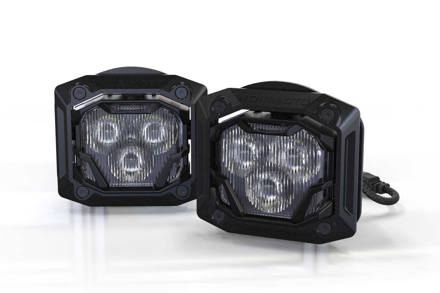 Morimoto 4Banger Flush-Mount Kit: - 4B-FLUSH-1000