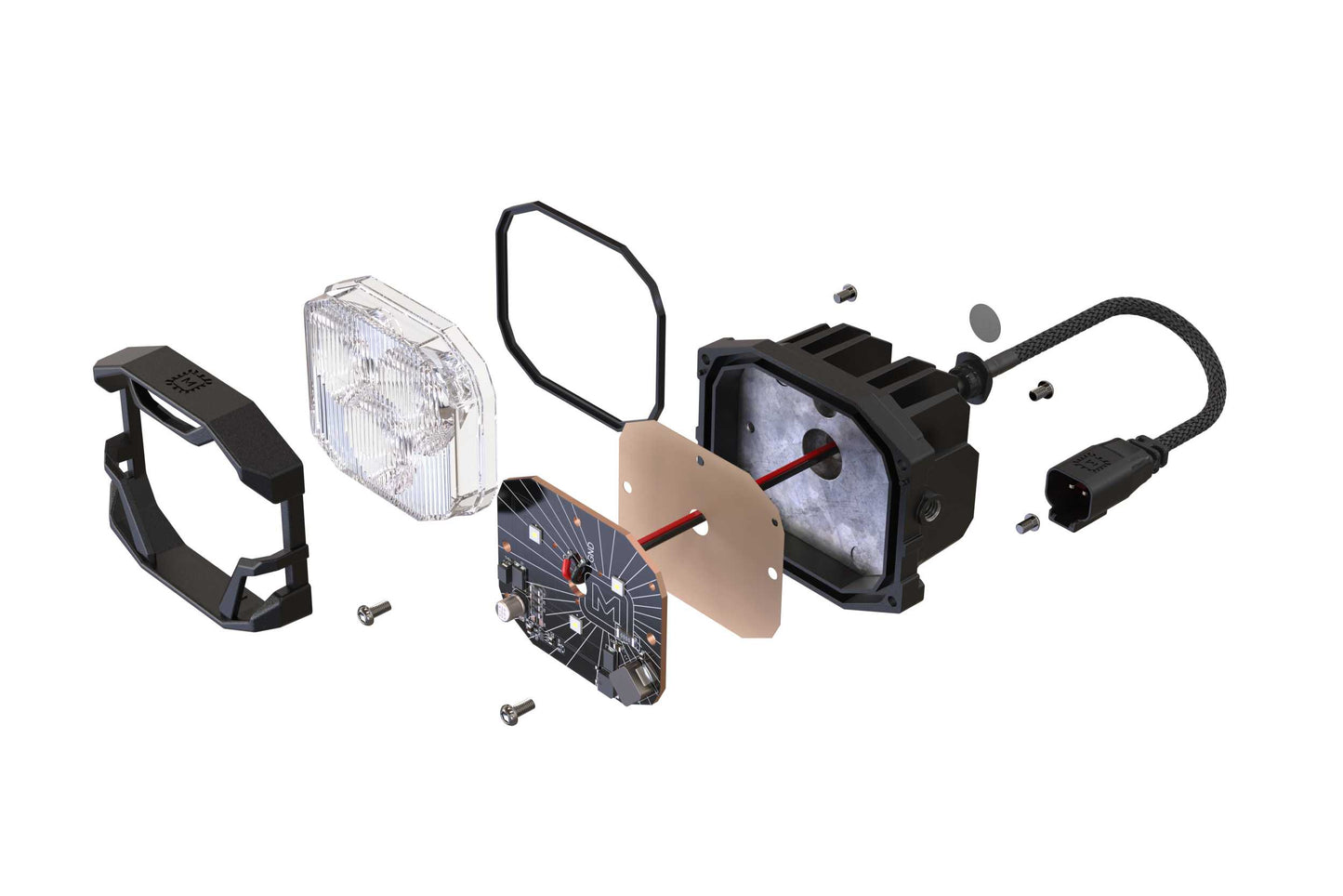 Morimoto 4Banger Fog Light Kit: Type GM - 4B-FOG-GM-1000
