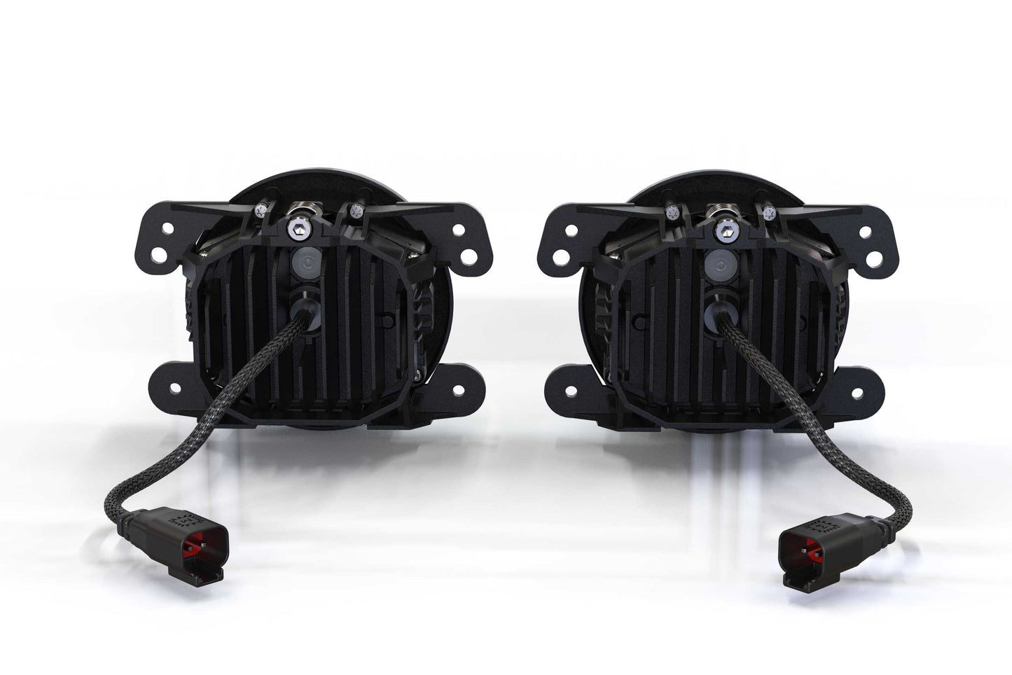Morimoto 4Banger Fog Light Kit: Wrangler JK - 4B-FOG-M-1024