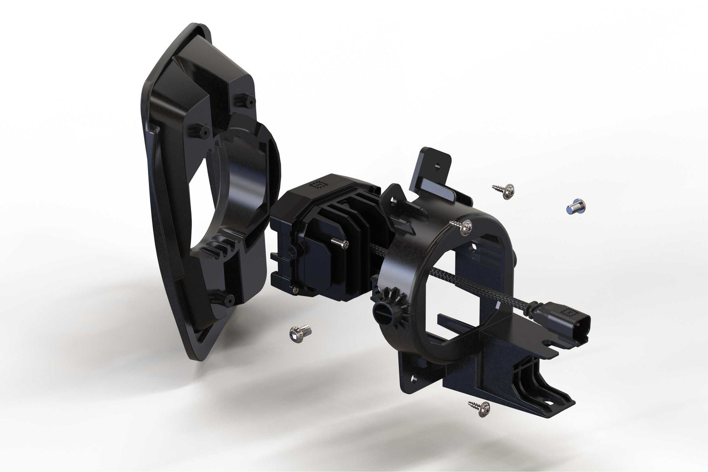 Morimoto 4Banger Fog Brackets: Type Ram Vertical - BAF018 - BAF018