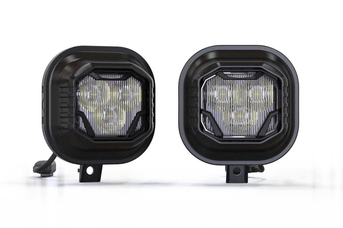 Morimoto 4Banger Fog Light Kit: 99-16 Super Duty - 4B-FOG-SD-1000