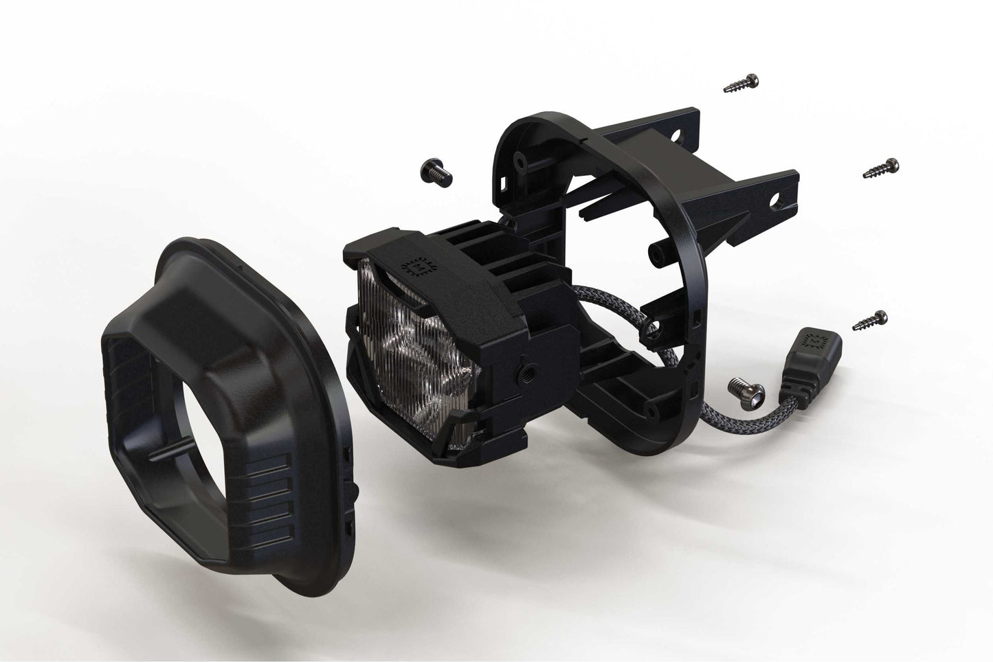 Morimoto 4Banger Fog Light Kit: 99-16 Super Duty - 4B-FOG-SD-1000