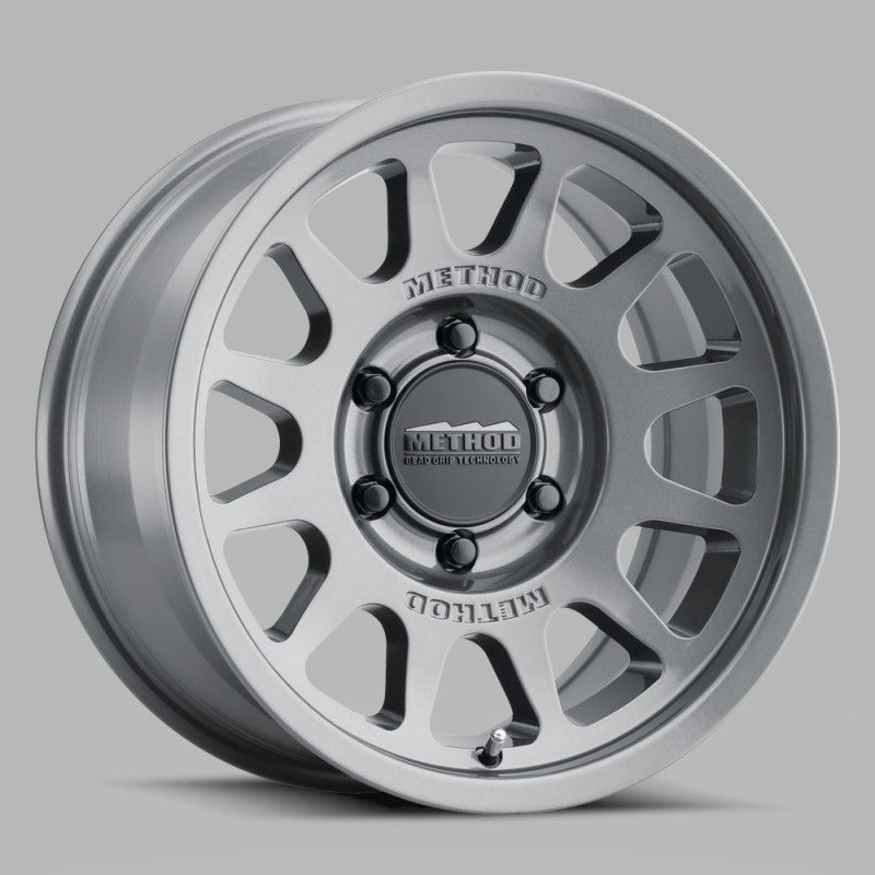 Method MR703 16x8 0mm Offset 6x5.5 106.25mm CB Gloss Titanium - MR70368060800.