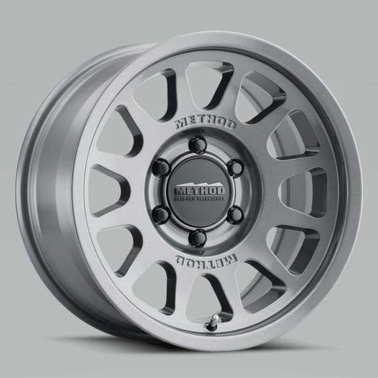 Method MR703 16x8 0mm Offset 6x5.5 106.25mm CB Gloss Titanium - MR70368060800.