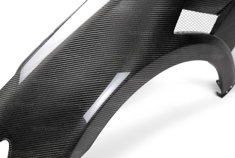 Seibon 14-15 Lexus IS250/350 10mm Wider Carbon Fiber Fenders - FF14LXIS-W.