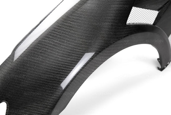 Seibon 14-15 Lexus IS250/350 10mm Wider Carbon Fiber Fenders - FF14LXIS-W.