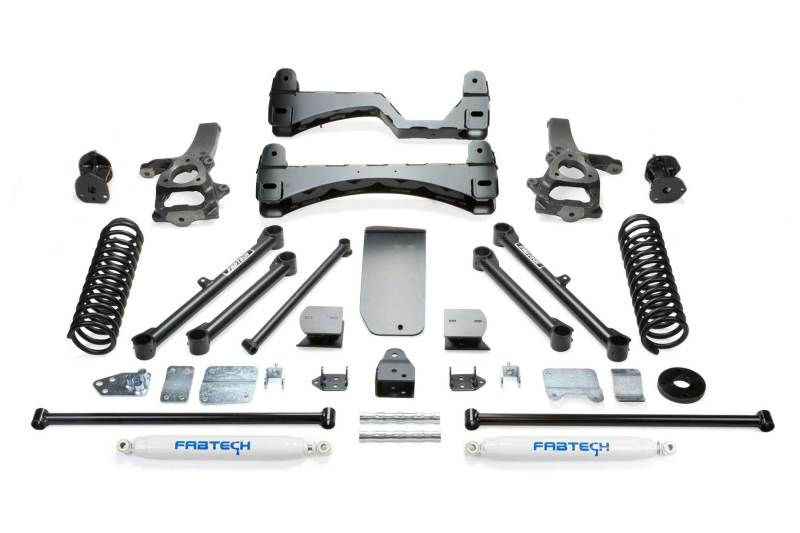 Fabtech 09-11 Ram 1500 4WD 6in Basic System w/Perf. Shocks - K3053.