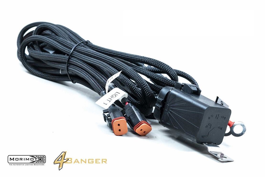 Morimoto 4Banger A-Pillar Kit: 09-18 Ram - 4B-PLR-KIT-1108