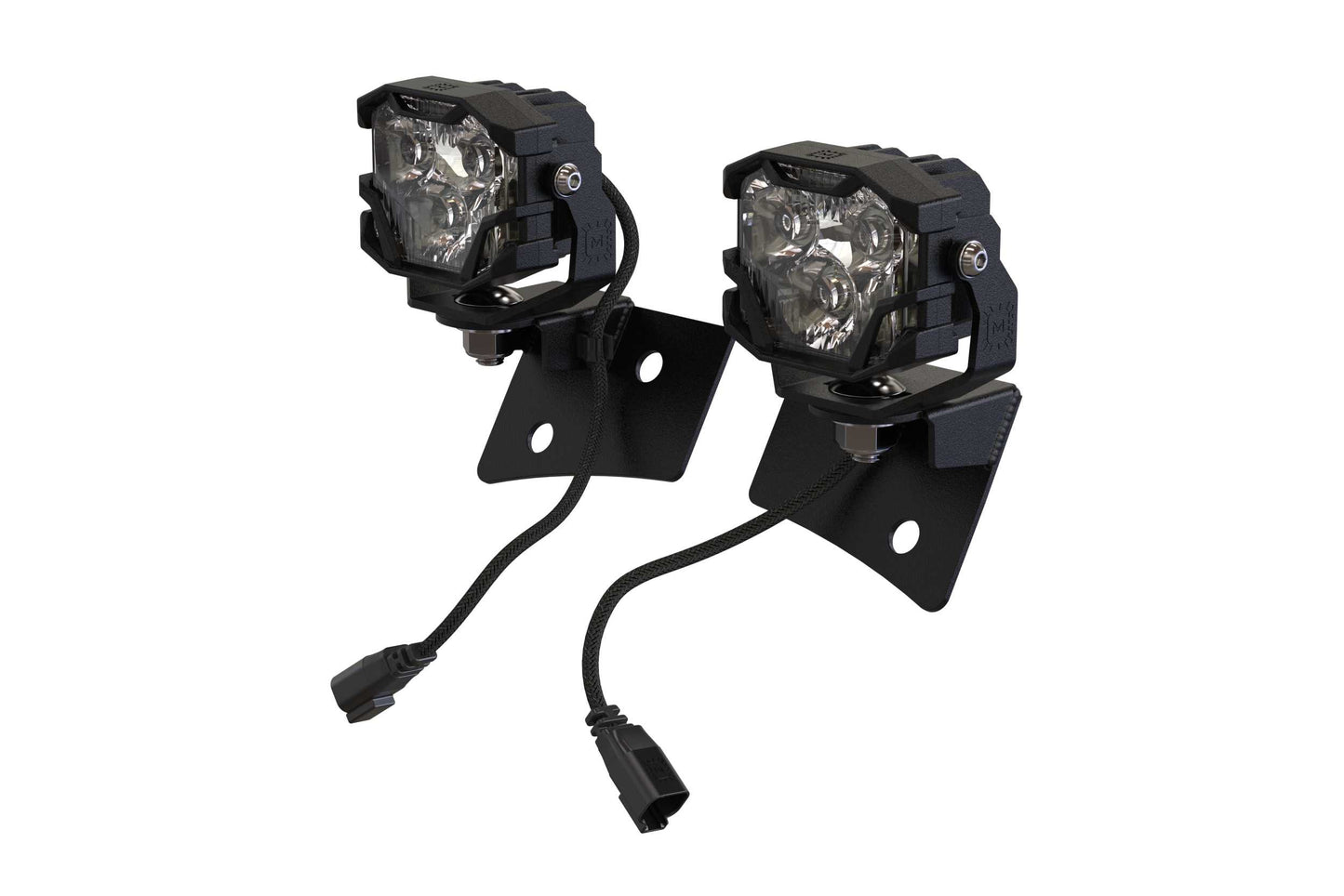 Morimoto 4Banger A-Pillar Kit: Wrangler JK - 4B-PLR-KIT-1132