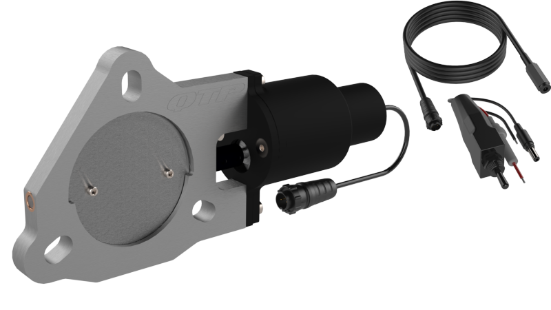QTP 3in Bolt-On QTEC Electric Cutout Valve for Borla Exhausts - QTEC30B.