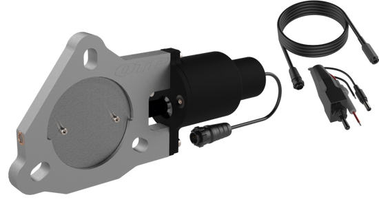 QTP 3in Bolt-On QTEC Electric Cutout Valve for Borla Exhausts - QTEC30B.