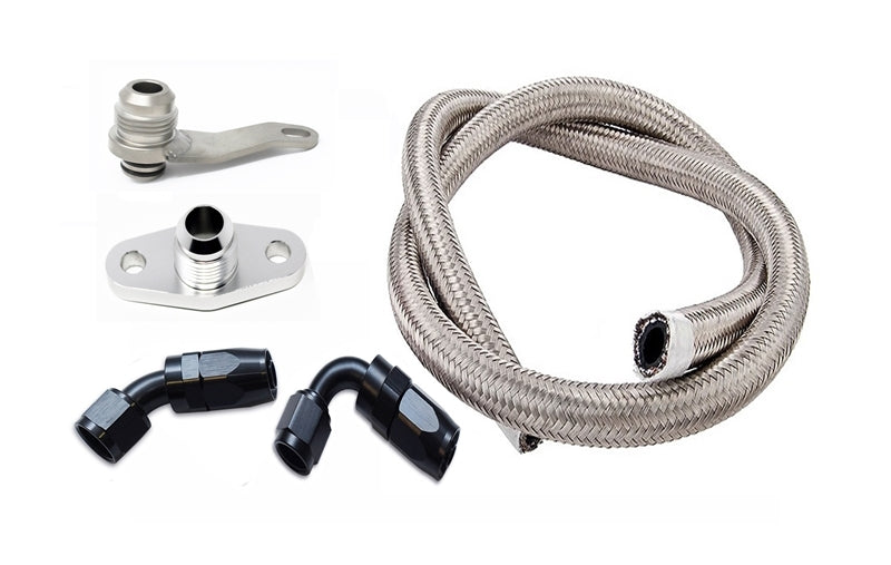 Torque Solution Subaru EJ -10AN Turbo Oil Return Line Kit - TS-SU-486K.