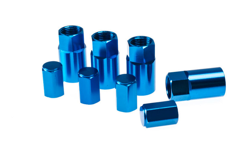 Wheel Mate Aluminum TPMS Valve Stem Cover - Blue Anodize - 45930U.