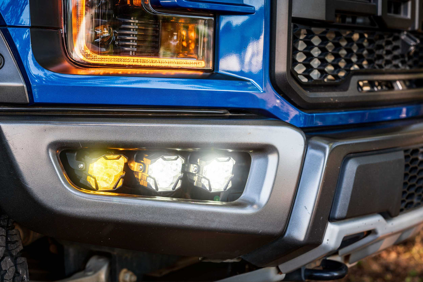 Morimoto 4Banger Fog Light Kit: 15-20 Ford Raptor - 4B-FOG-RAP-1003