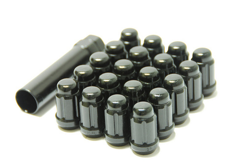 Wheel Mate Muteki Closed End Lug Nuts - Black Chrome - 41885T.