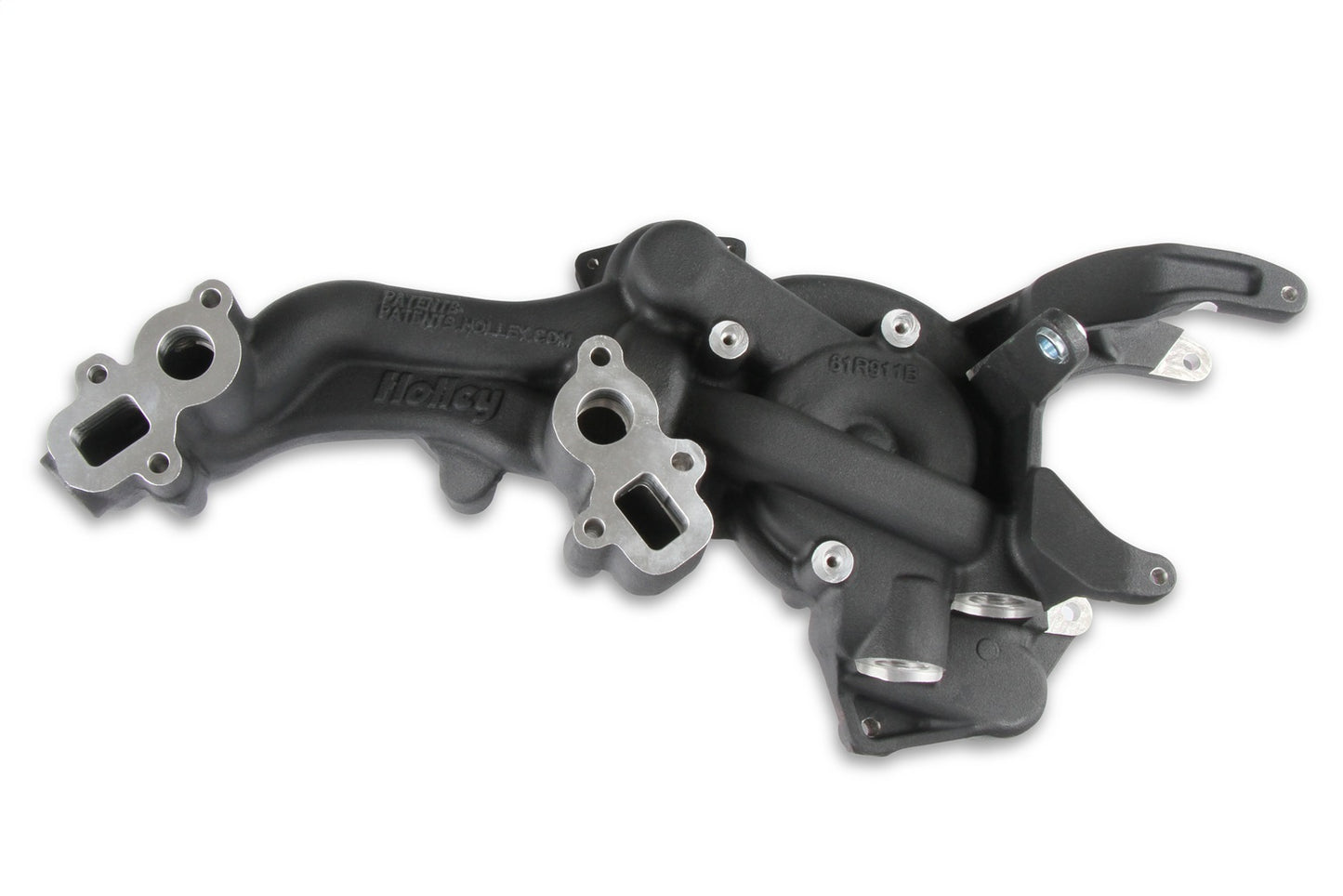 Holley Manifold Bracket Kit; For Use w/LT4 GM Wet System; Black; - 97-250BK