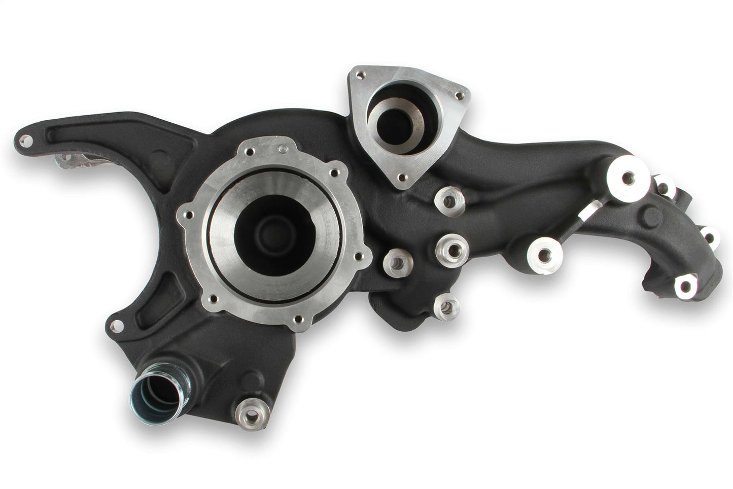 Holley Manifold Bracket Kit; For Use w/LT4 GM Dry System; Black; - 97-251BK