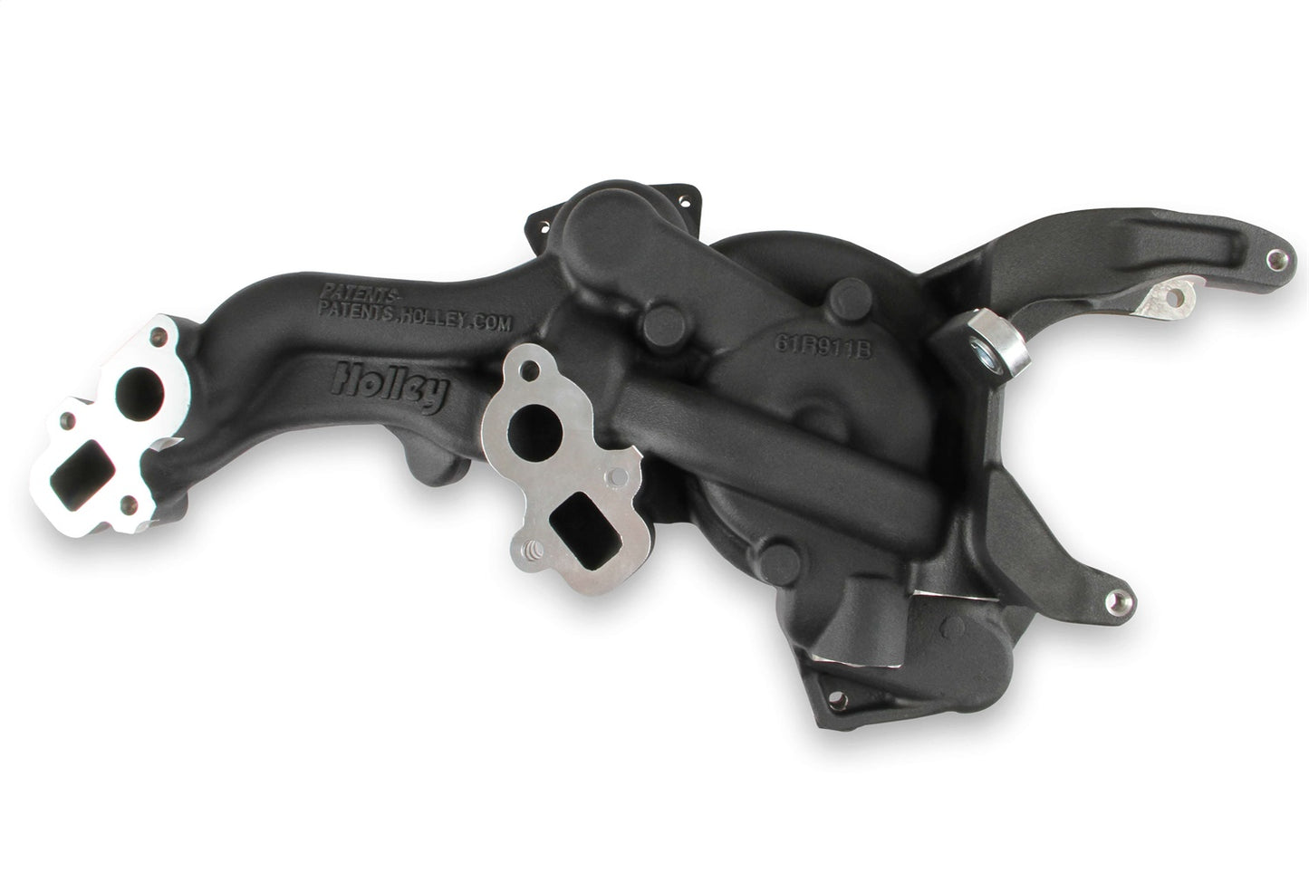 Holley Manifold Bracket Kit; For Use w/LT4 GM Dry System; Black; - 97-251BK