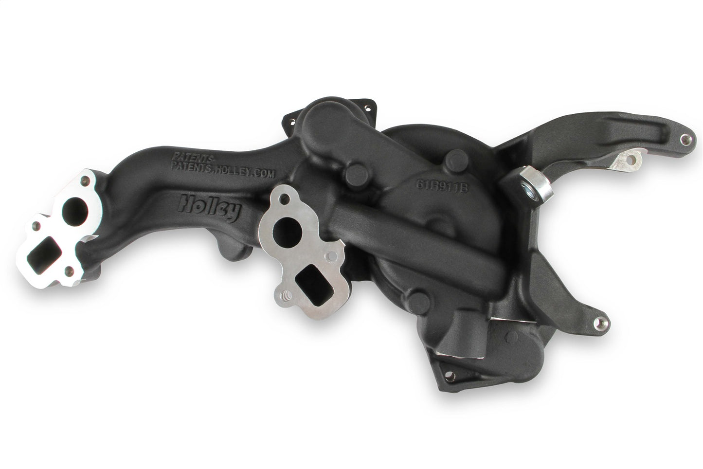 Holley Manifold Bracket Kit; For Use w/LT4 GM Dry System; Black; - 97-251BK