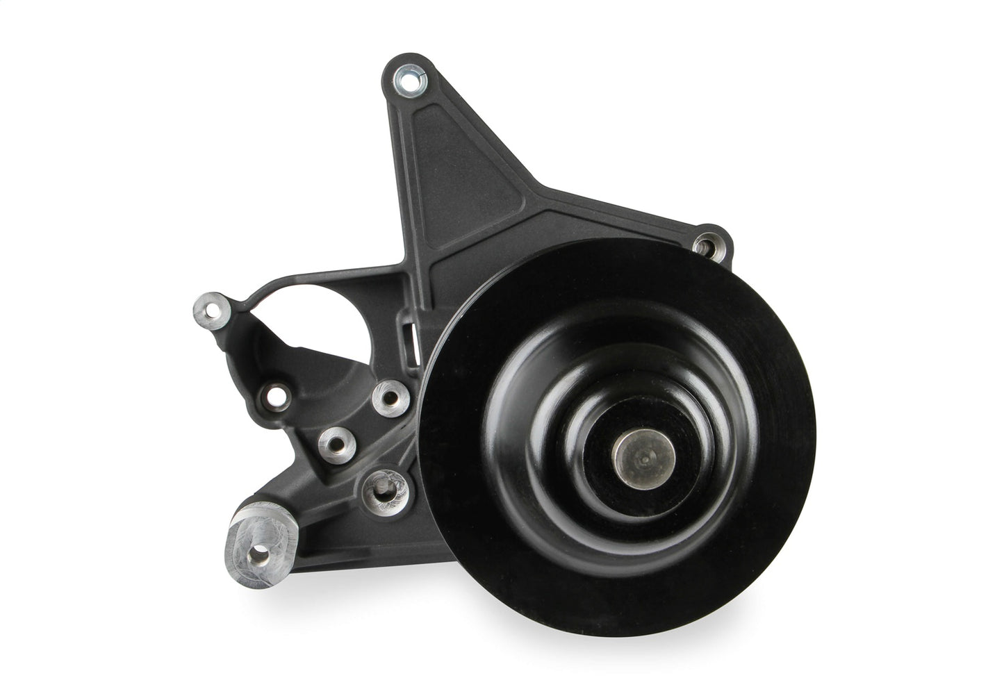 Holley Power Steering Bracket; Fits w/LT4 Systems; Black Finish; - 97-252BK