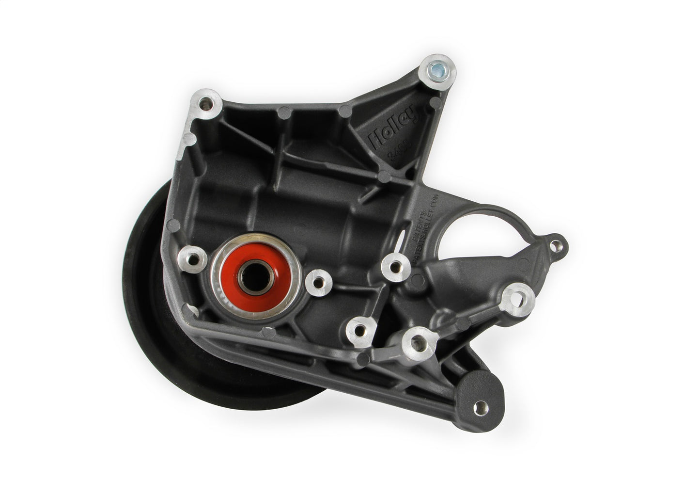 Holley Power Steering Bracket; Fits w/LT4 Systems; Black Finish; - 97-252BK