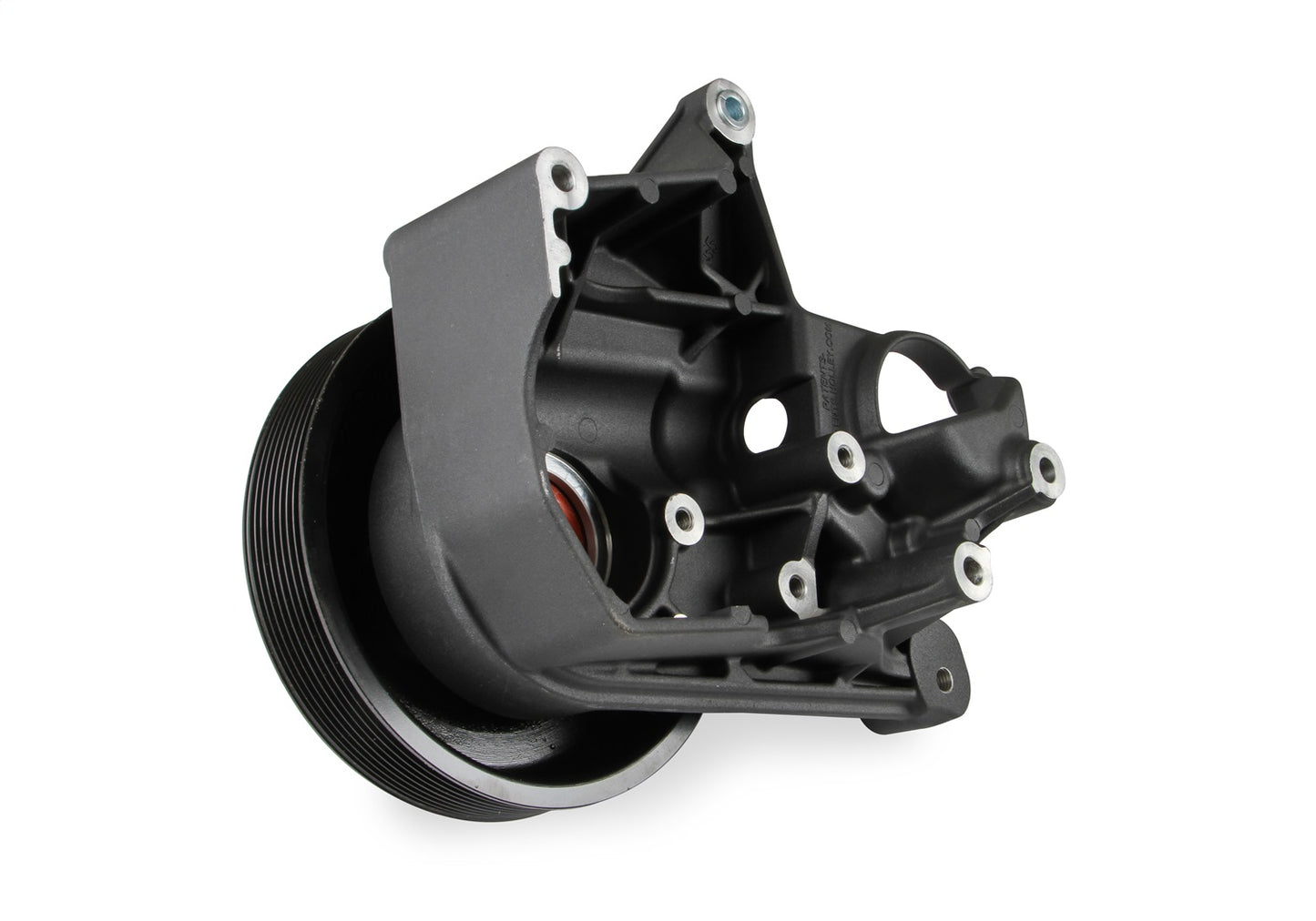 Holley Power Steering Bracket; Fits w/LT4 Systems; Black Finish; - 97-252BK