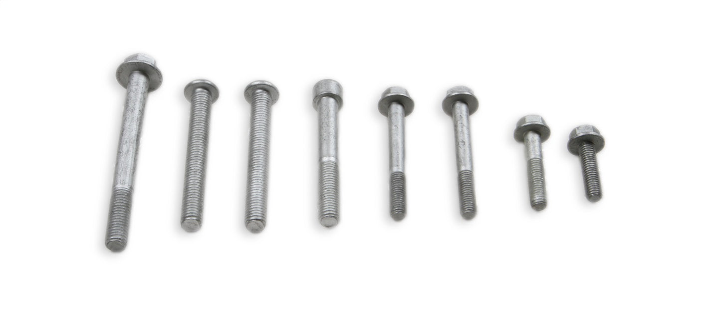 Holley Accessory Drive Hardware Kit; Fits w/LT4 Systems; Wet Sump; Cast Finish; - 97-260