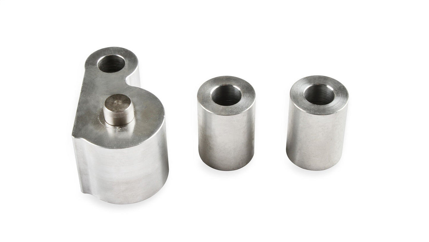 Holley Power Steering Spacer Kit; Fits w/LT4 Systems; Cast Finish; - 97-262