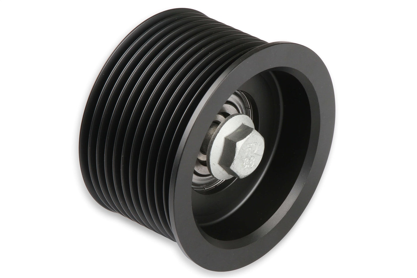 Holley Tensioner Assembly; w/Grooved Pulley LT5; Cast Finish; - 97-265