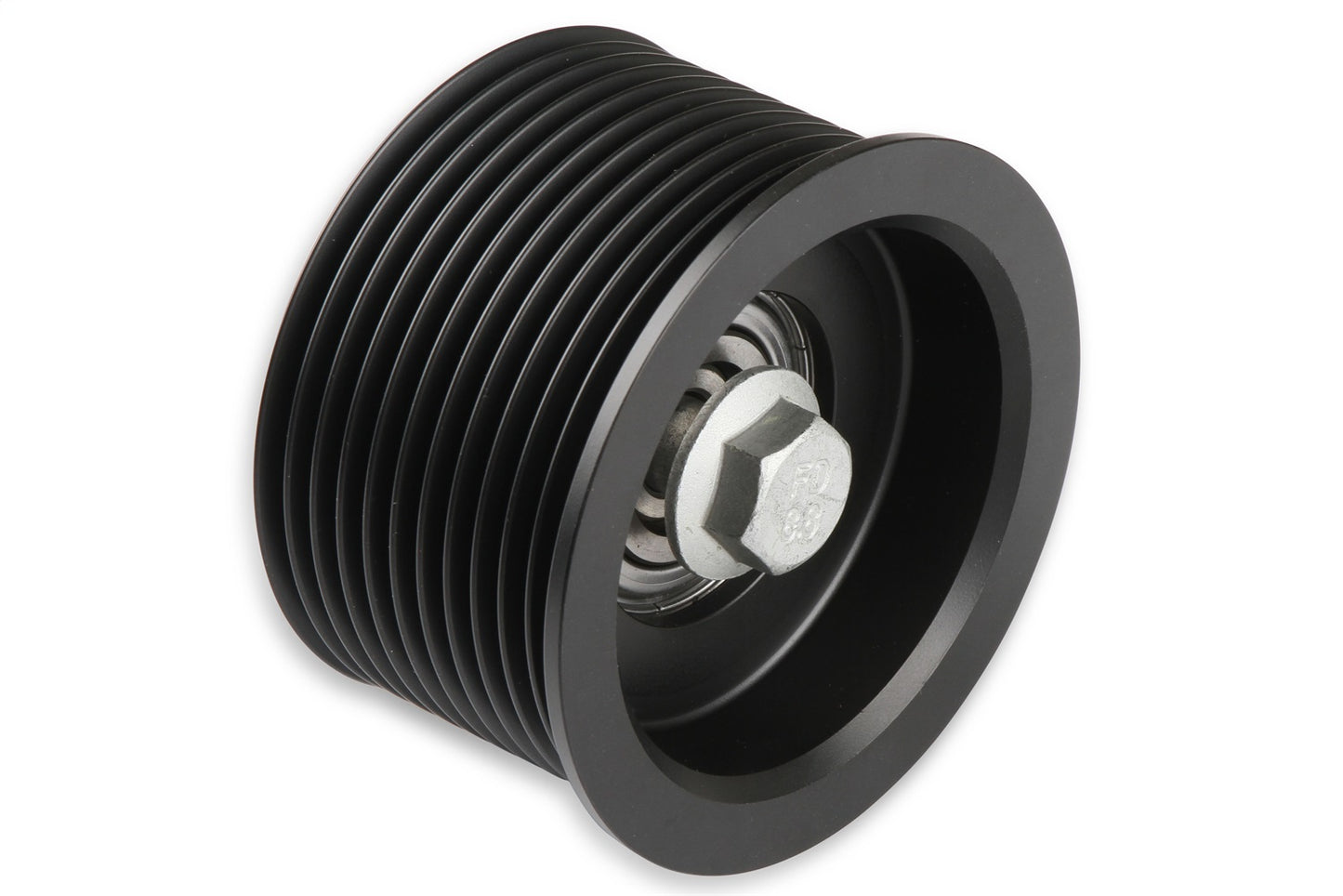 Holley Tensioner Assembly; w/Grooved Pulley LT5; Cast Finish; - 97-265