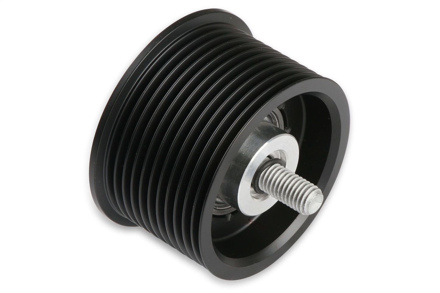 Holley Tensioner Assembly; w/Grooved Pulley LT5; Cast Finish; - 97-265