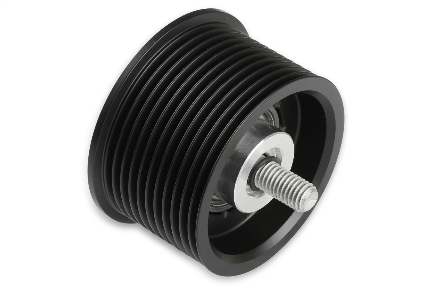 Holley Tensioner Assembly; w/Grooved Pulley LT5; Cast Finish; - 97-265