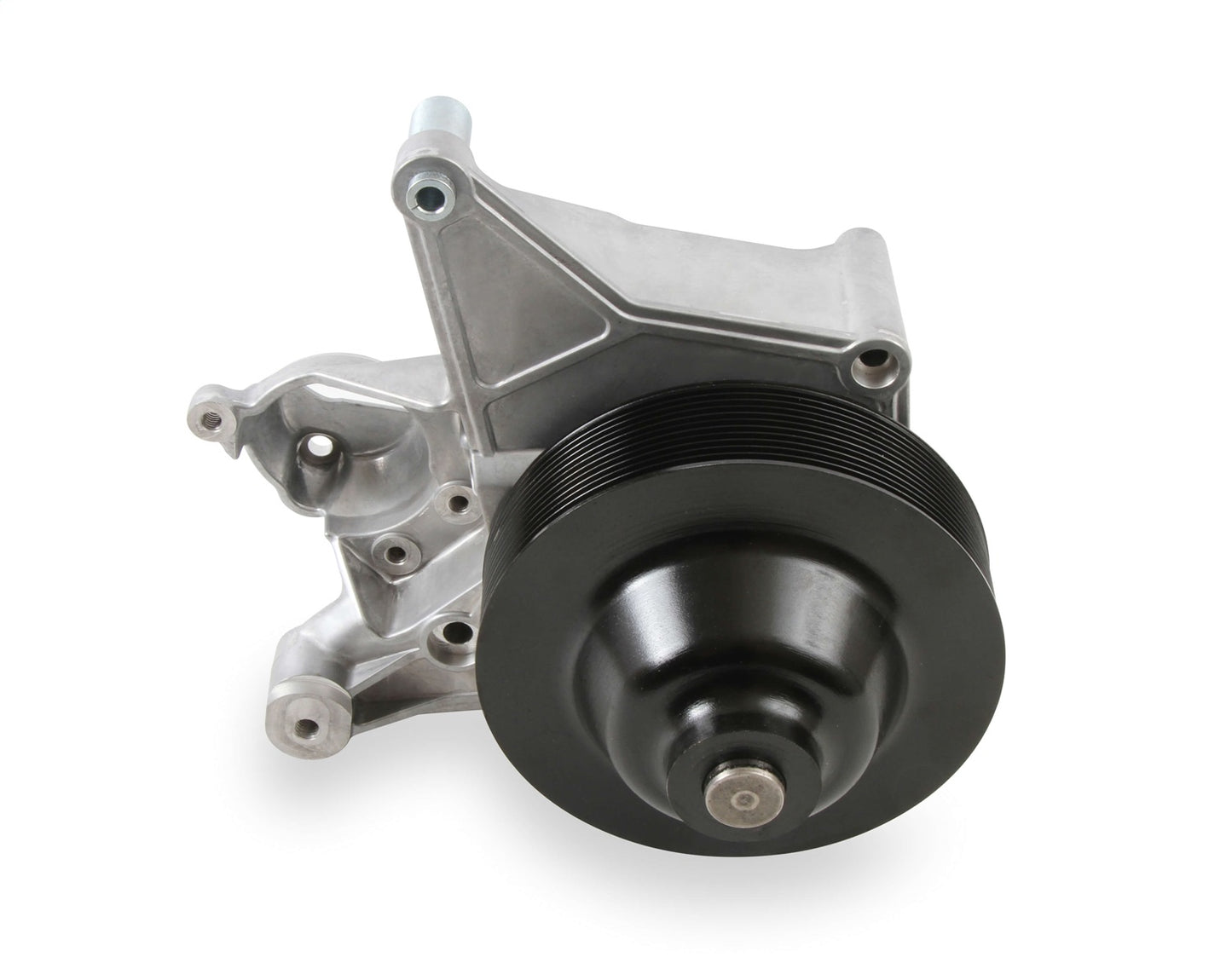 Holley Power Steering Bracket; Fits w/LT5 Wet Systems; Cast Finish; - 97-334
