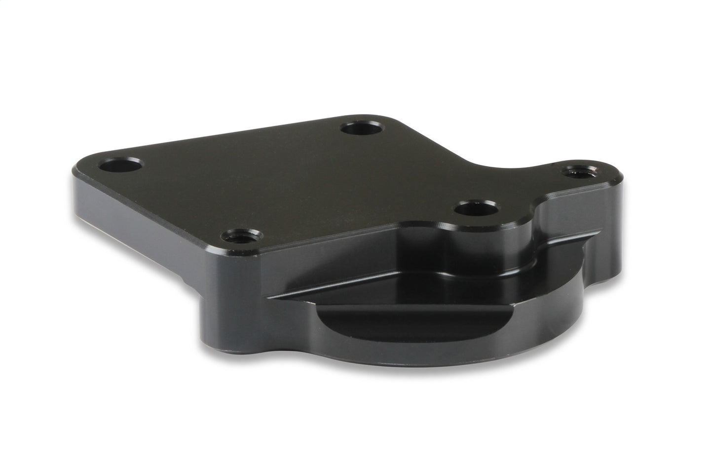 Holley Power Steering Bracket; Fits w/Gen III Hemi Engines Swap; Black Anodized; - 97-380