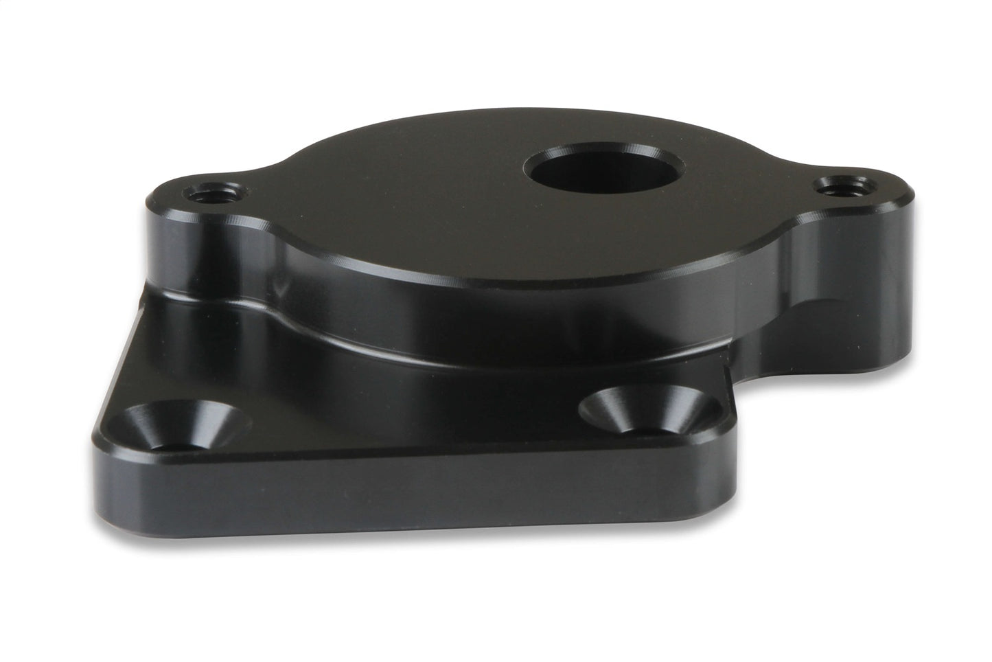 Holley Power Steering Bracket; Fits w/Gen III Hemi Engines Swap; Black Anodized; - 97-380