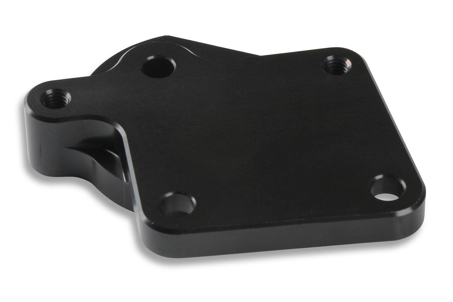 Holley Power Steering Bracket; Fits w/Gen III Hemi Engines Swap; Black Anodized; - 97-380