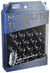 Project Kics 14 x 1.5 Glorious Black T1/07 Monolith Lug - WMN04GK.