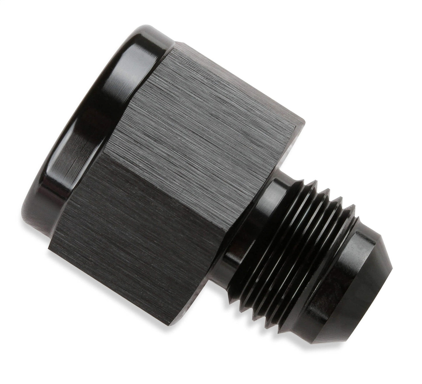 Flare Reducer; -10AN Female x -8AN Male; Anodized Black; - 995008-BL