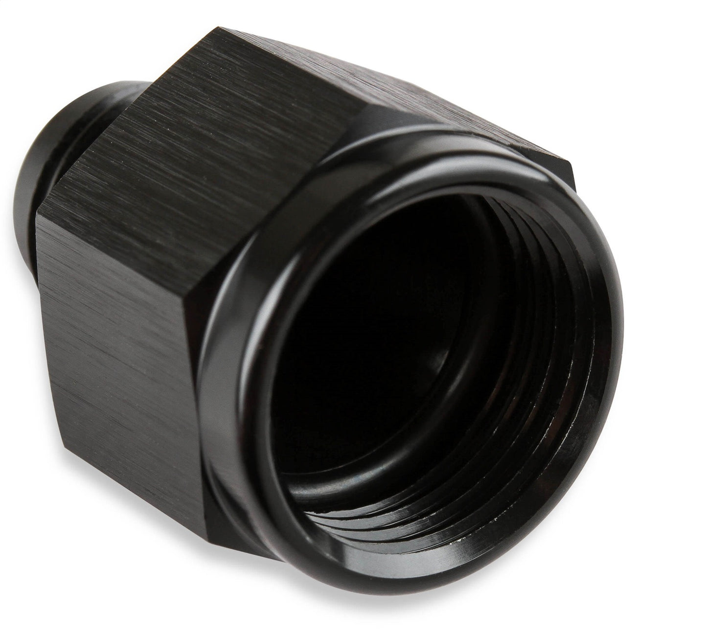 Flare Reducer; -10AN Female x -8AN Male; Anodized Black; - 995008-BL