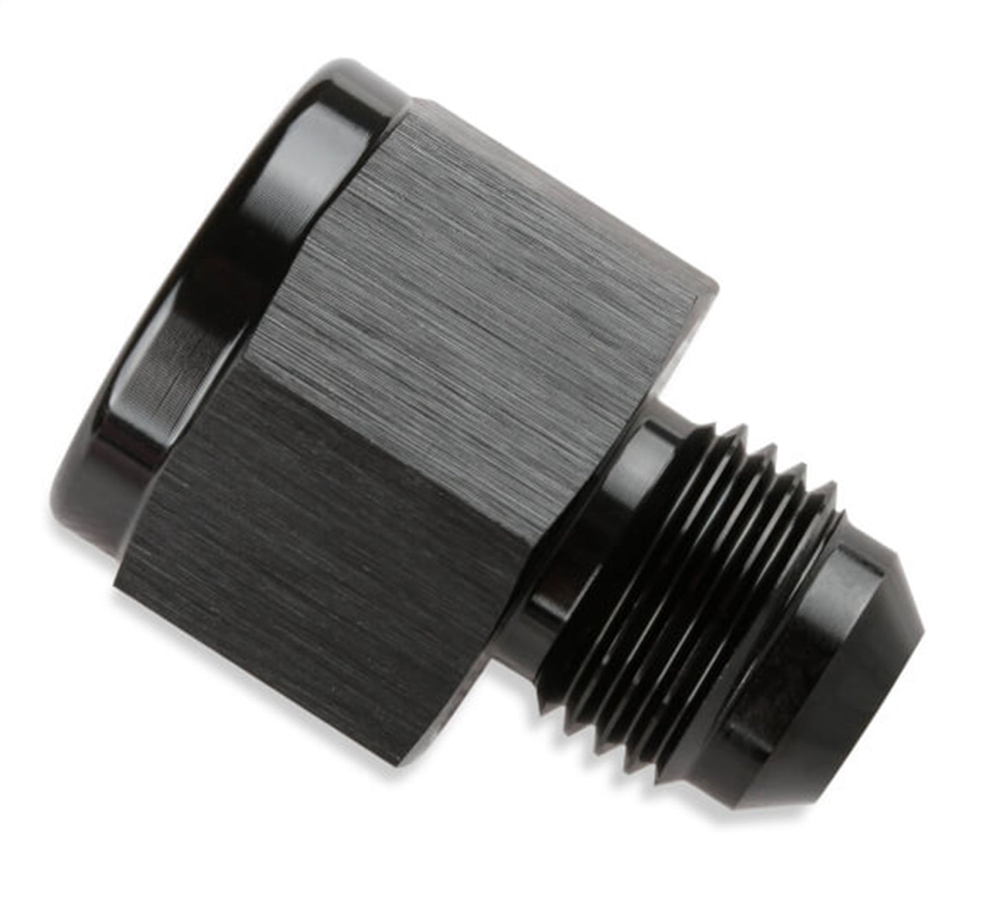 Flare Reducer; -8AN Female x -6AN Male; Anodized Black; - 995006-BL