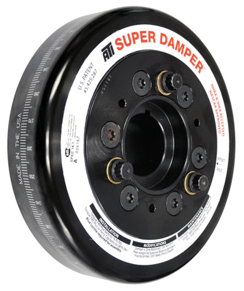 ATI Damper - 5.67in - Alum - (2) 6 Grv - ATI917354