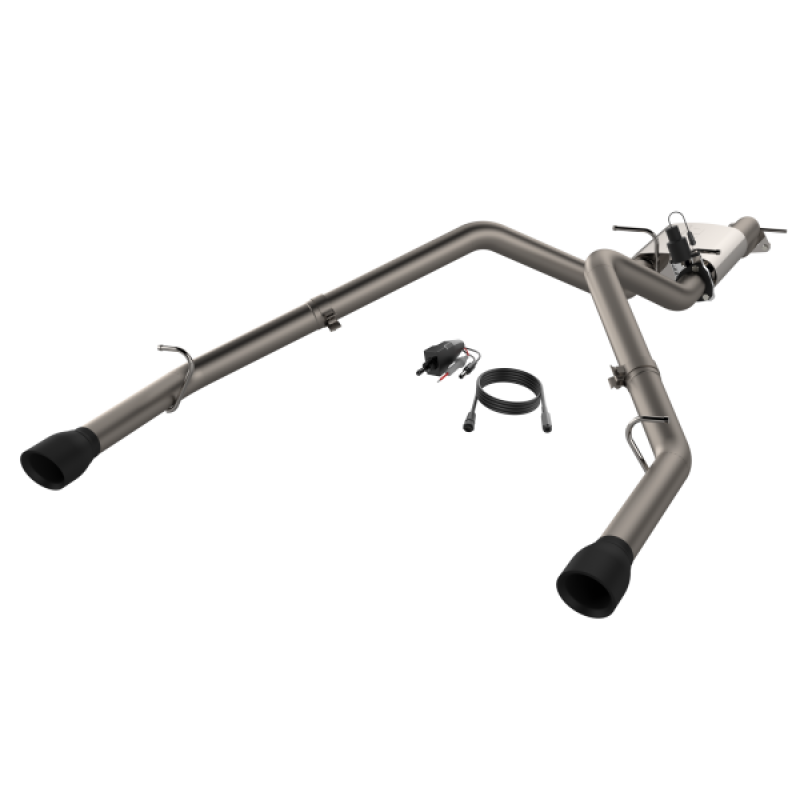 QTP 19-20 Ram 1500 304SS Screamer Cat-Back Exhaust Rear Split - 420019B.