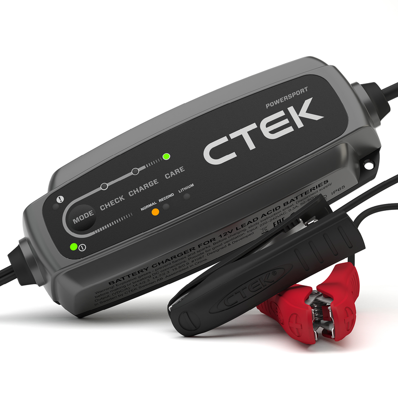 CTEK Battery Charger - CT5 Powersport - 2.3A - 40-339.